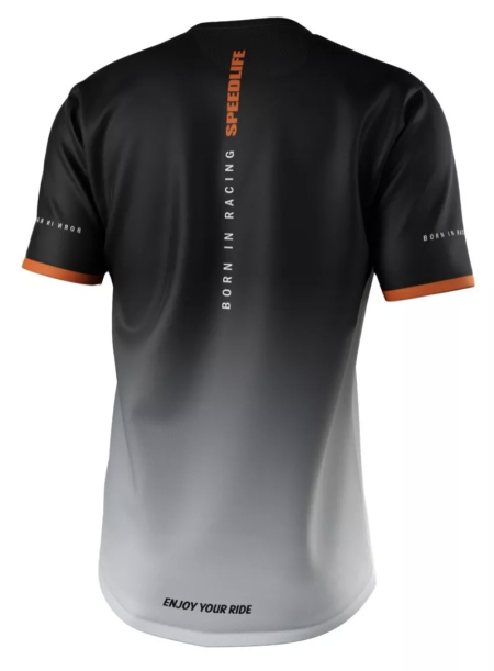 Remera Grid naranja Radikal 