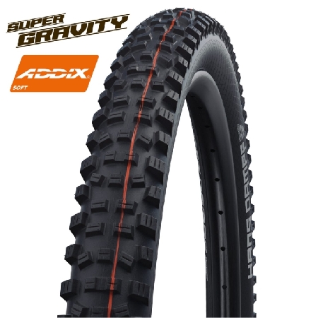 HANS DAMPF 27,5x2.35 Super Gravity, E-25 ADDIX Soft Black